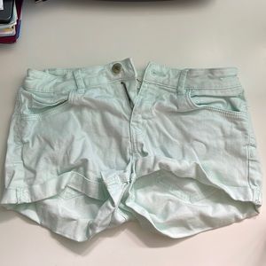 H&M Mint Shorts